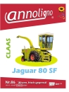 Claas Feldhäcksler Jaguar 80 SF Selbstfahrer Bild- Ersatzteilliste - annoligno 86